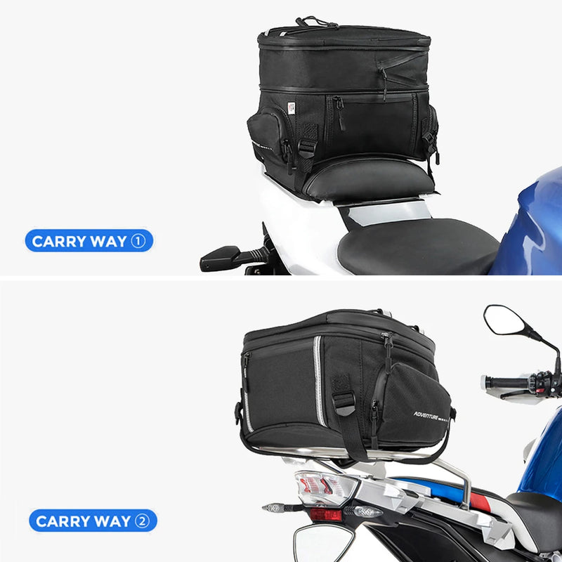 Saco 18 Lt porta-bagagem de cauda para Motociclos